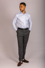 Light Blue & White Business Shirt