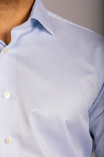 Light Blue & White Business Shirt