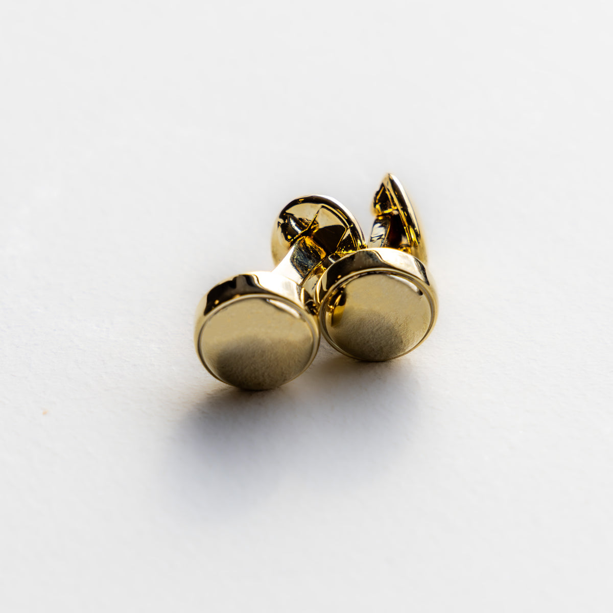 Polished Gold Plated Cufflinks