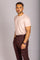 Soft Marbled Pale Pink T-Shirt