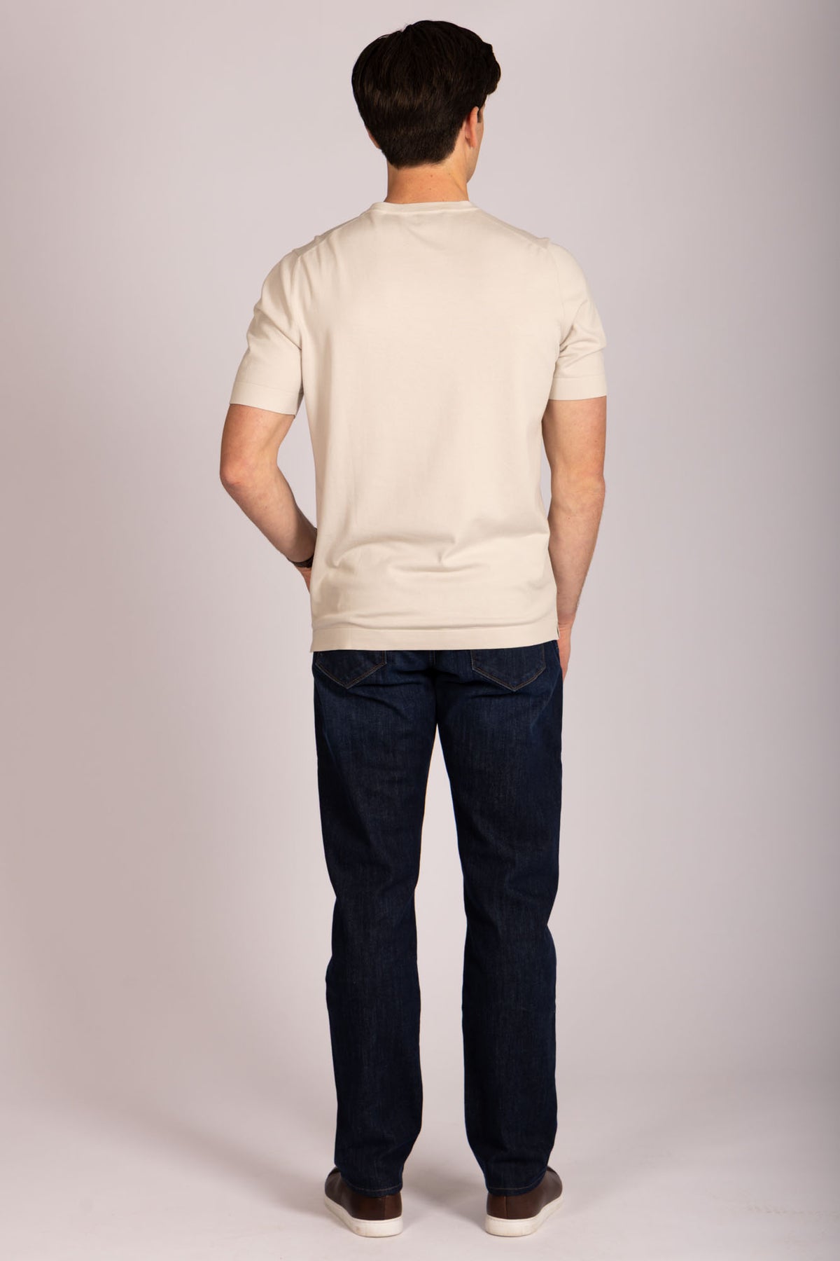 Dark blue jeans – Featherstone London - Back View