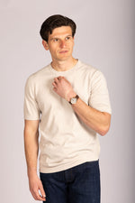 Stone crew neck t-shirt – Featherstone London men’s t-shirts