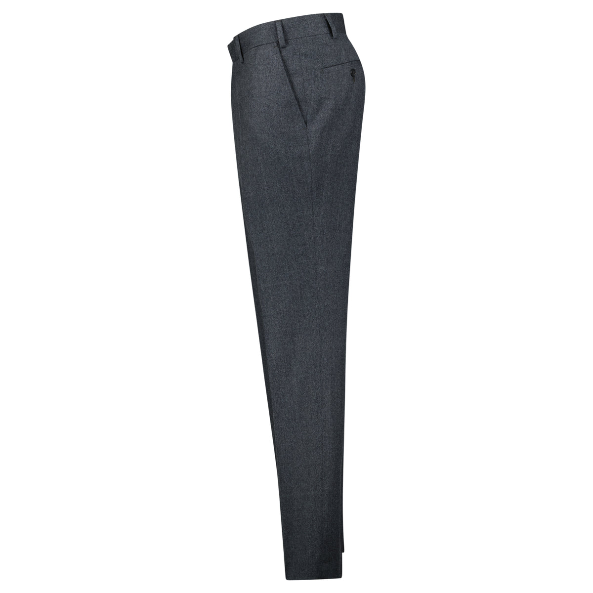 Featherstone London grey wool tailored trousers - side