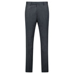 Featherstone London grey wool tailored trousers - full