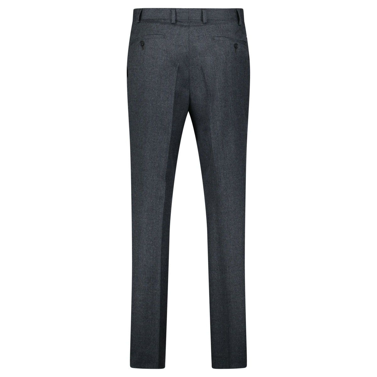 Featherstone London grey wool tailored trousers - back